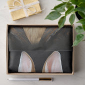 Mousseline Rabbit en costume et Casquette 2 découpage papier (Cadeau)