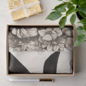 Mousseline Rabbit en ligne Art 2 Découpage papier (Cadeau)