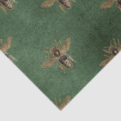 Mousseline Red Rose Bee Series Design 5 papier tissu (Détail)