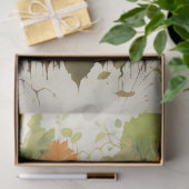 Mousseline Renard Dans Le Feuillage 1 Papier Découpage (Cadeau)