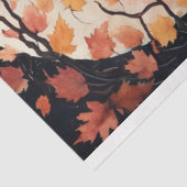 Mousseline Renard en clair de lune 6 papier de découpage (Détail)