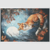 Mousseline Renard en clair de lune 8 papier décolleté (Recto)