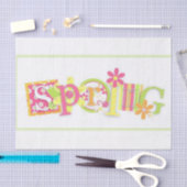 Mousseline Ressort papier tissu (Artisanat)