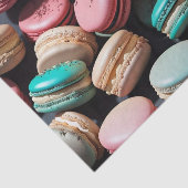 Mousseline Rococo French Macarons Découpage Papier 1 (Détail)