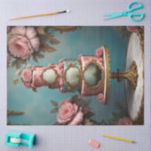 Mousseline Rococo Gâteau Parisien 3 Découpage papier (Artisanat)