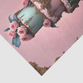 Mousseline Rococo Tirée Parisian Cake 4 Découpage Papier (Détail)