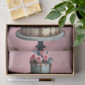 Mousseline Rococo Tirée Parisian Cake 4 Découpage Papier (Cadeau)