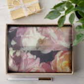 Mousseline Rose d'été, papier de fond (Cadeau)