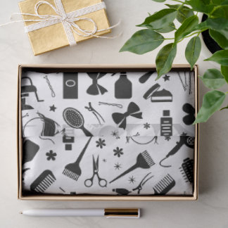 Mousseline Salon de cheveux moderne Styliste Tissu Papier