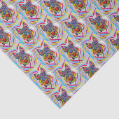 Mousseline Schnauzer - Papier de fond (Détail)