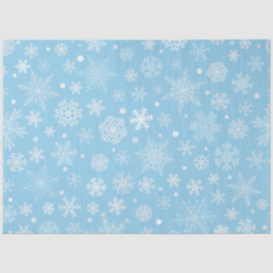 Mousseline Série de flocs de neige 16 Design 6 papier de tiss