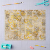 Mousseline Série de papier doré Ephemera Design 1 (Artisanat)
