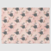 Série Dragonlies vintages Design 4 papier de tissu