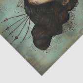 MOUSSELINE SIREN OF THE SEA DECOUPAGE TISSUE PAPIER (Détail)