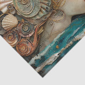 MOUSSELINE SIREN OF THE SEA DECOUPAGE TISSUE PAPIER (Détail)