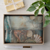 MOUSSELINE SIREN OF THE SEA DECOUPAGE TISSUE PAPIER (Cadeau)