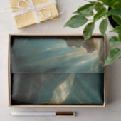 Mousseline Sirène avec papier de fond de queue de baleine (Cadeau)