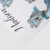 Mousseline Sirènes en papier de tissus (Détail)