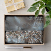 Mousseline Skeleton gothique Skull Decoupage papier de tissus (Cadeau)