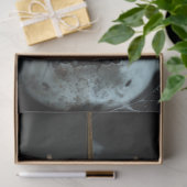 Mousseline Skeleton gothique Skull Decoupage papier de tissus (Cadeau)