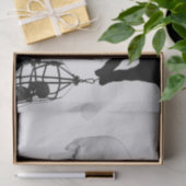 Mousseline Squelette à main Halloween Tissu Papier (Cadeau)