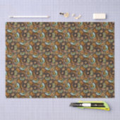 Mousseline Steampunk 26 Tissu Papier (Artisanat)