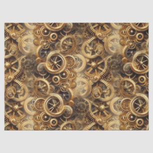 Mousseline Steampunk 27A1 Papier Tissu