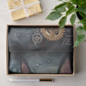 Mousseline Steampunk Doberman 4 papier découpage (Cadeau)