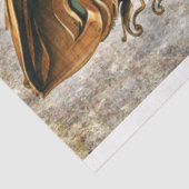 Mousseline Steampunk Fox Portrait Decoupage Papier (Détail)