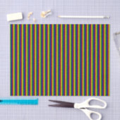 Mousseline STRIPES ROULÉES À COULEURS primaires PAPIER À PAPI (Artisanat)