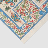 Mousseline Style d'art populaire papier découpage orné (Détail)