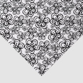 Mousseline Stylo et papier tissu à fleur d'encre  (Détail)