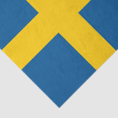 Mousseline Suède & Suède Drapeau papier / décoration mode (Détail)