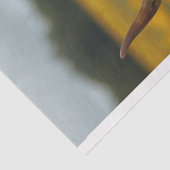 Mousseline Sunflowers Highland Cow Decoupage Papier de papier (Détail)