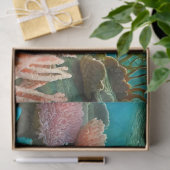 Mousseline Sunshine & Tangs sous-marins, Papier Tissu Design  (Cadeau)