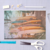 Mousseline Surf Shack Surf Plage  papier (Artisanat)