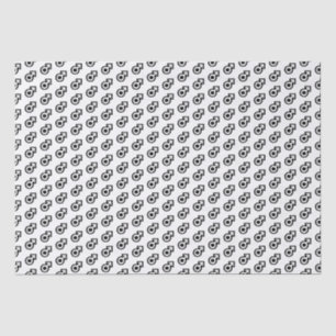 Mousseline Symbole masculin/féminin papier de tissu cadeau de