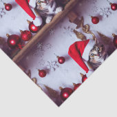 Mousseline Tablier de vacances Kitty - Papier de tissus de ch (Détail)