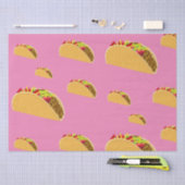 Mousseline Taco Mardi Design - Papier Tissu (Artisanat)