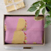 Mousseline Taco Mardi Design - Papier Tissu (Cadeau)