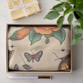 Mousseline Tatouage 1 Papier de découpage (Cadeau)