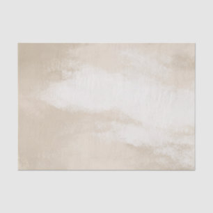 Mousseline Taupe et papier de tissus à l'ombre de la crème