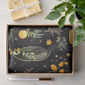 Mousseline Terrariums Boho avec papier de fond de découpage P (Cadeau)