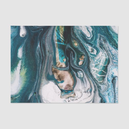 Mousseline Terre à partir de papier de tissu spatial (Recto)