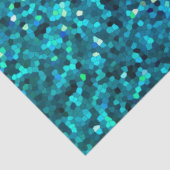 Mousseline Texture de la mosaïque de papier de tissus (Détail)