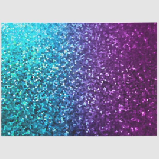 Mousseline Texture de la mosaïque de papier de tissus (Recto)