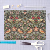 Mousseline Thief fraise William Morris Papier de tissus (Artisanat)