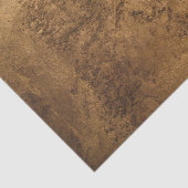 Mousseline Tissu en papier bronze or (Détail)