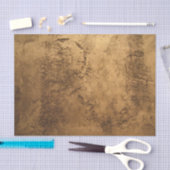 Mousseline Tissu en papier bronze or (Artisanat)