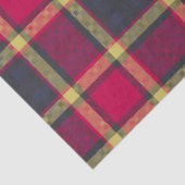 Mousseline Tissu ou papier découpage - Tartan écossais (Détail)